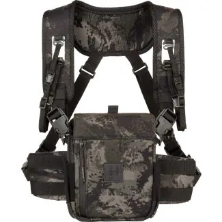 Härkila NOCTYX Bino Harness AXIS MSP® Black – modulær og lydsvag kikkerttaske
