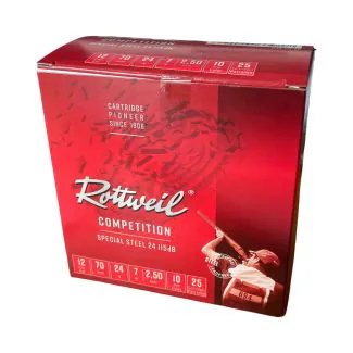 Rottweil flugtskydning patroner 12/70 str 7