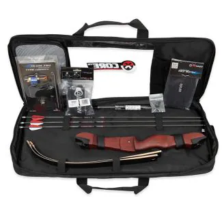 Core begynder recurvebuesæt med taske