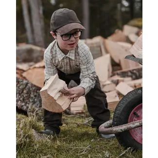 Hoggs of Fife Ambassador Junior Premier Tattersall skjorte