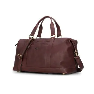 Hoggs of Fife Monarch – håndlavet læder duffel bag 