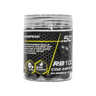 Snowpeak RB100 kal .50 gummikugler 19.1 grain 100 stk