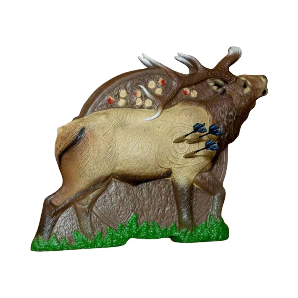 Rinehart dartskive wapiti fra Hunt Series