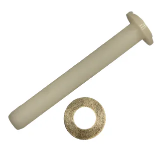 Diana fjeder guide i plast med skive – til 280/34/36/38/45T01, 24/26/28/300R/350 og 470 TH